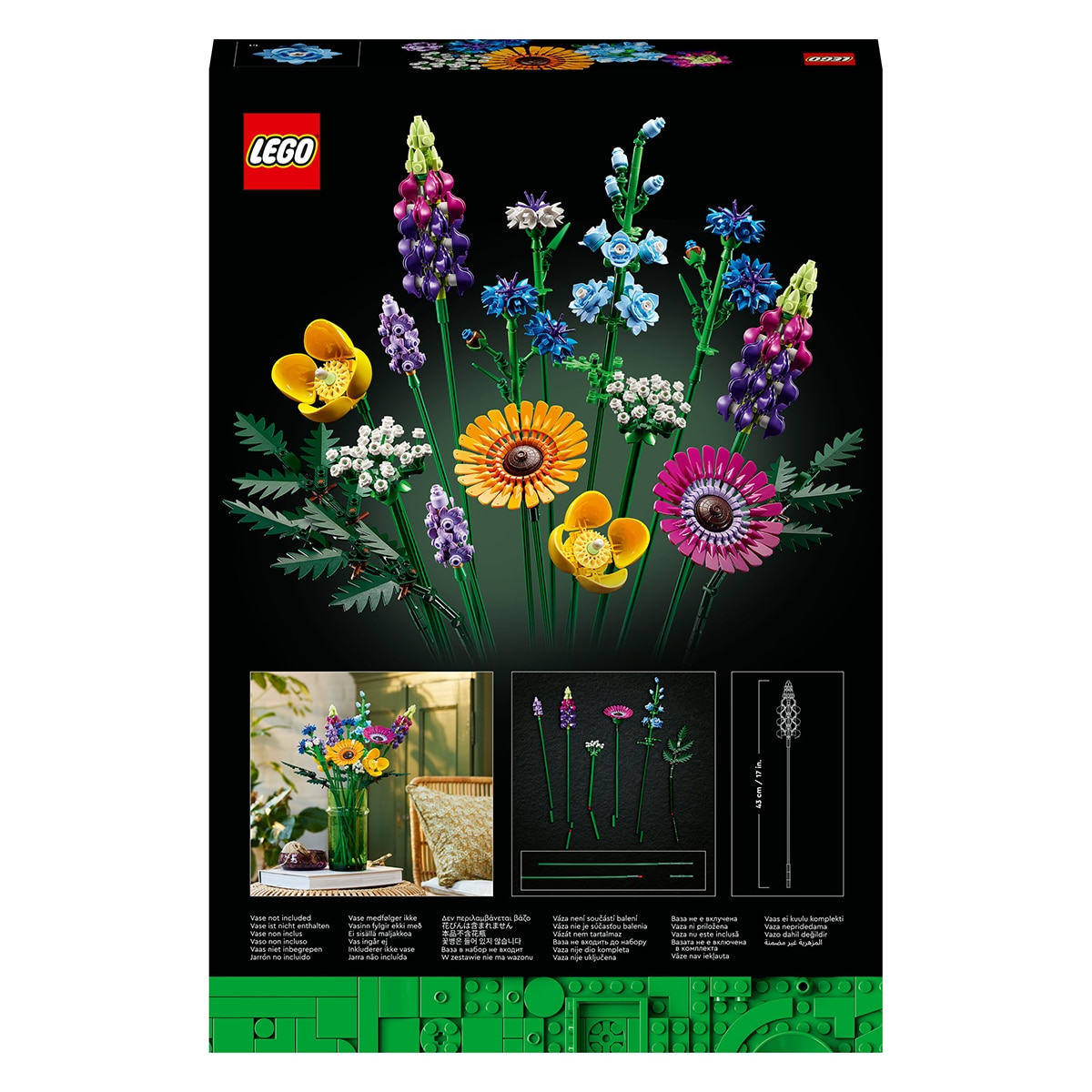 Set de Construcción Ramo de Flores Silvestres Botanical Collection LEGO Icons - 10313 10