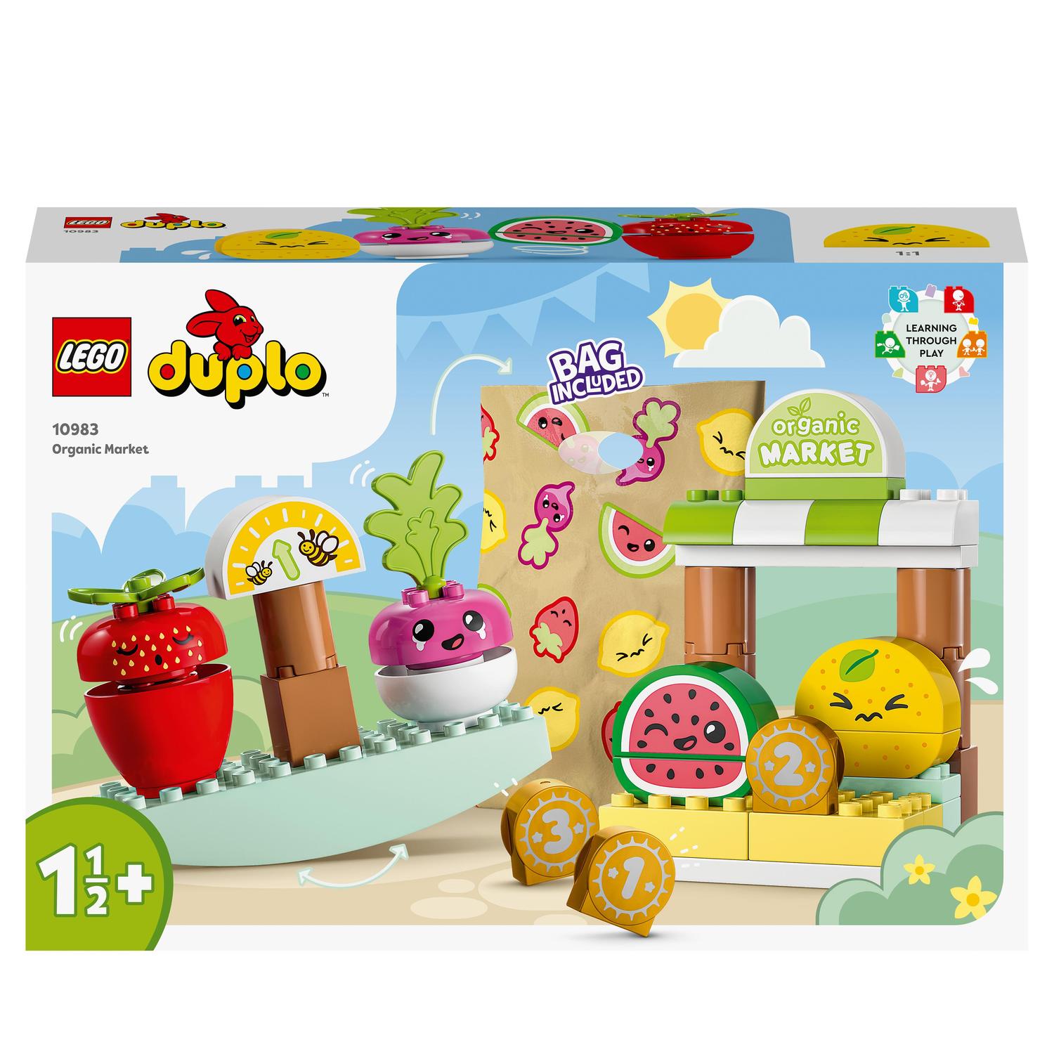 LEGO - Juguete de Construcción Educativo Mercado Orgánico Primer LEGO DUPLO - 10983