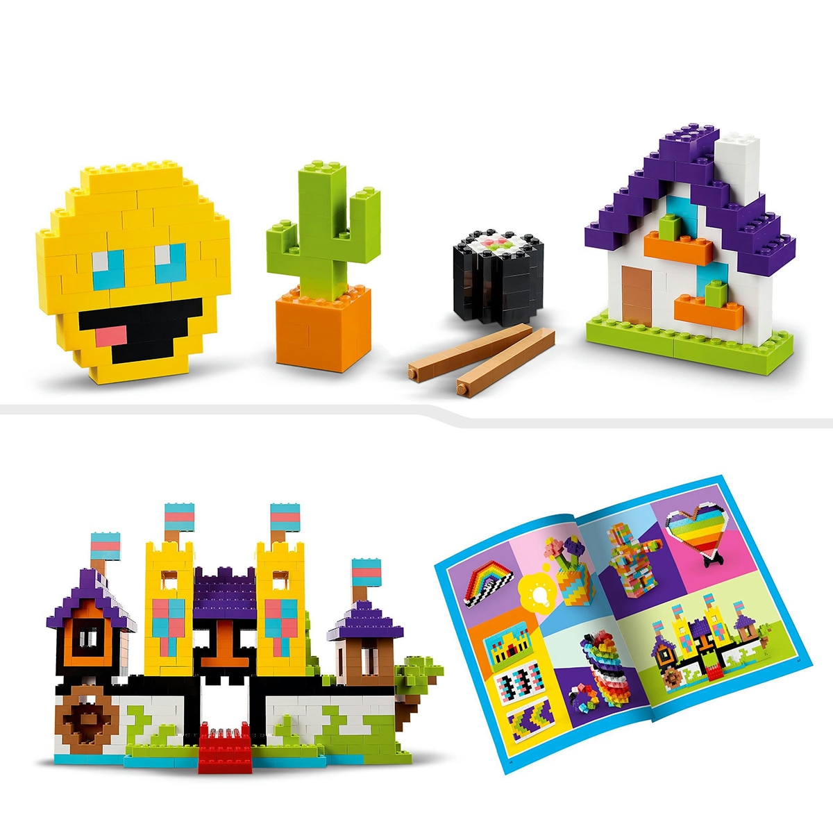 Juego Creativo de Construcción Ladrillos a Montones Caja LEGO Classic - 11030 7