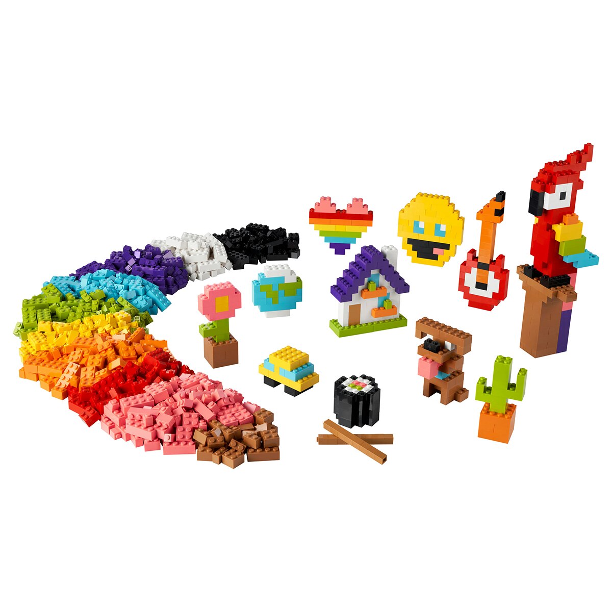Juego Creativo de Construcción Ladrillos a Montones Caja LEGO Classic - 11030 9