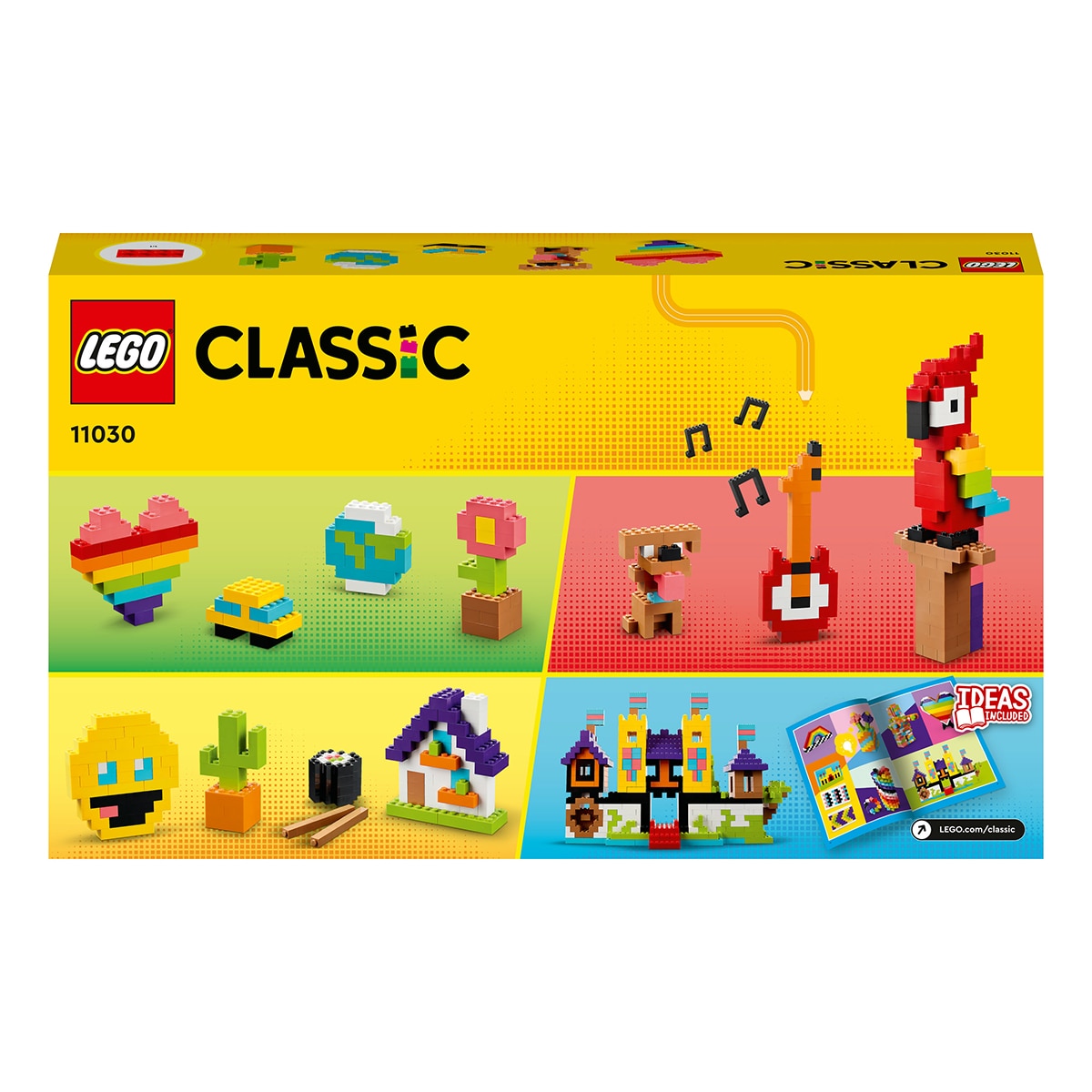 Juego Creativo de Construcción Ladrillos a Montones Caja LEGO Classic - 11030 10
