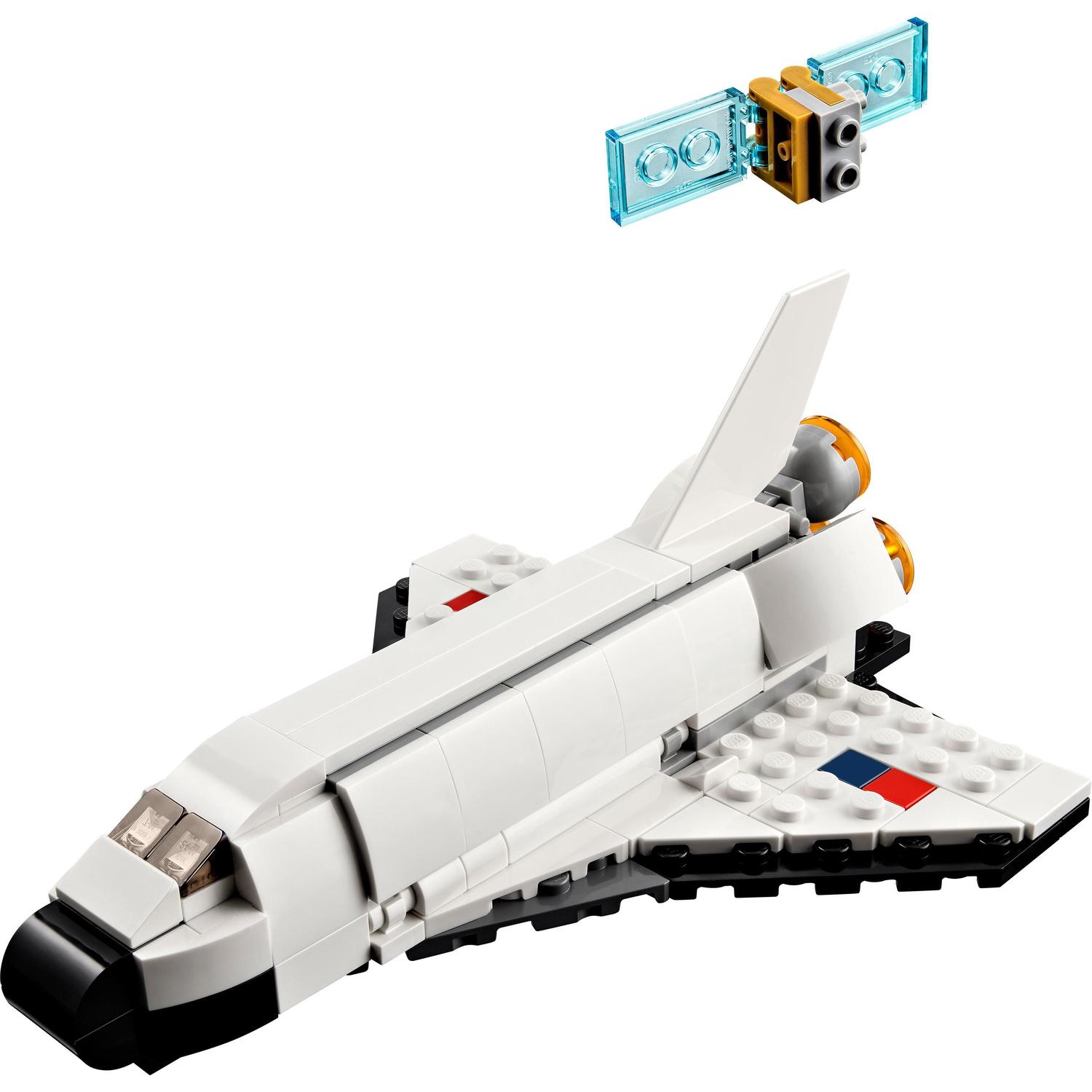 Juguete de Construcción Lanzadera Espacial y Nave Espacial o Figura de Astronauta LEGO Creator 3 en 1 - 31134 7
