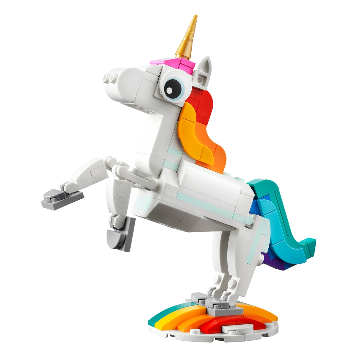 Animales de Juguete para Construir Unicornio Mágico y Pavo Real LEGO Creator 3 en 1 - 31140 9