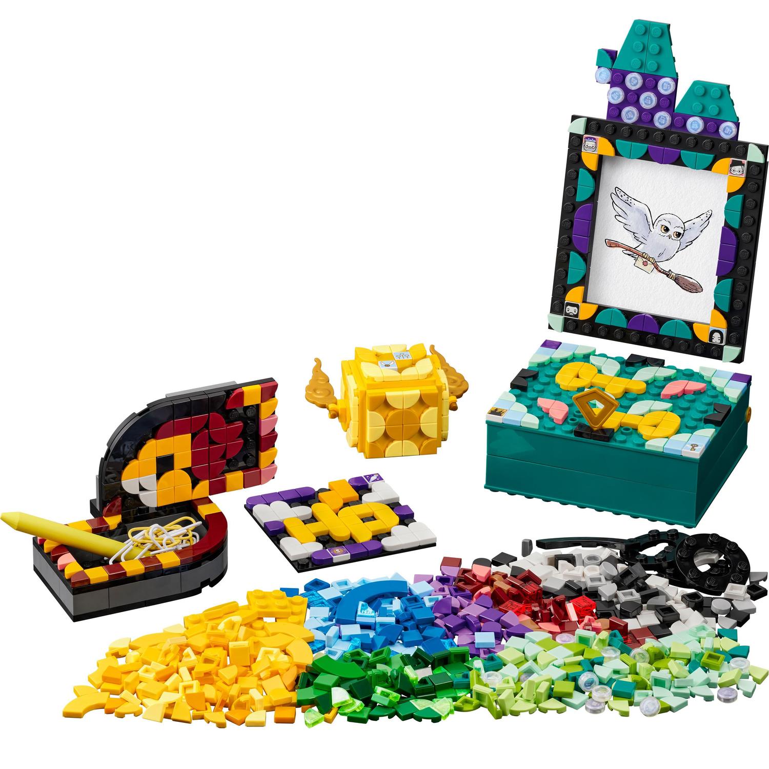 Manualidades de Harry Potter para Construir Kit de Escritorio: Hogwarts Wizarding World LEGO DOTS - 41811 7