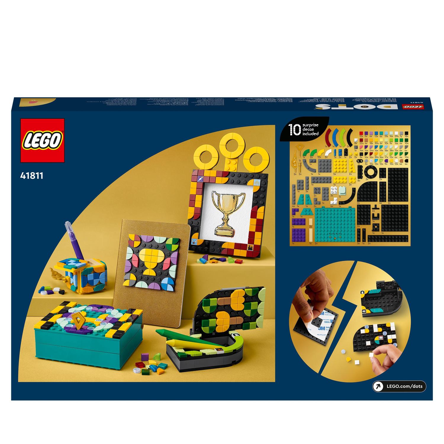Manualidades de Harry Potter para Construir Kit de Escritorio: Hogwarts Wizarding World LEGO DOTS - 41811 8