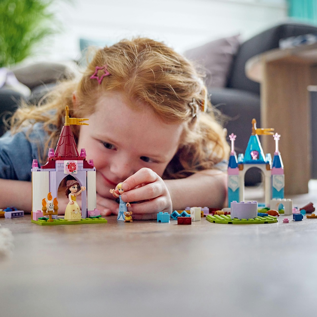 Juguete de Construcción Castillos Creativos de Bella y Cenicienta LEGO Disney Princess - 43219 4