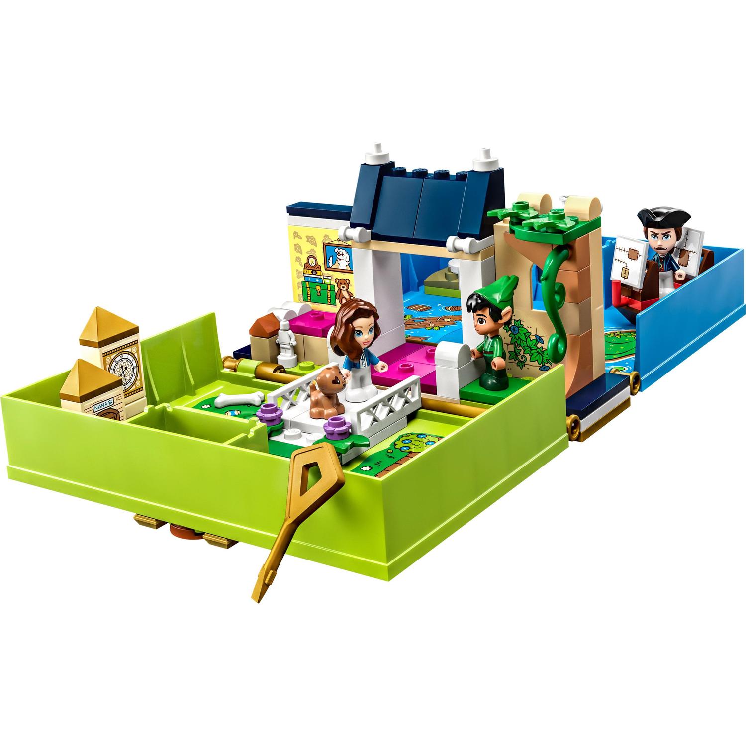 Juguete de Viaje en Forma de Libro para Construir Cuentos e Historias: Peter Pan y Wendy LEGO Disney Classic - 43220 6