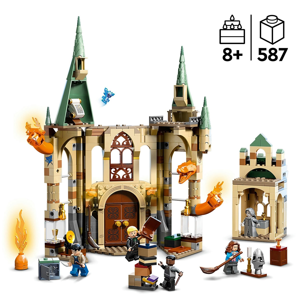 Imagen 5 de Juguete de Construcción Hogwarts: Sala de los Menesteres de las Reliquias de la Muerte Wizarding World LEGO Harry Potter - 76413