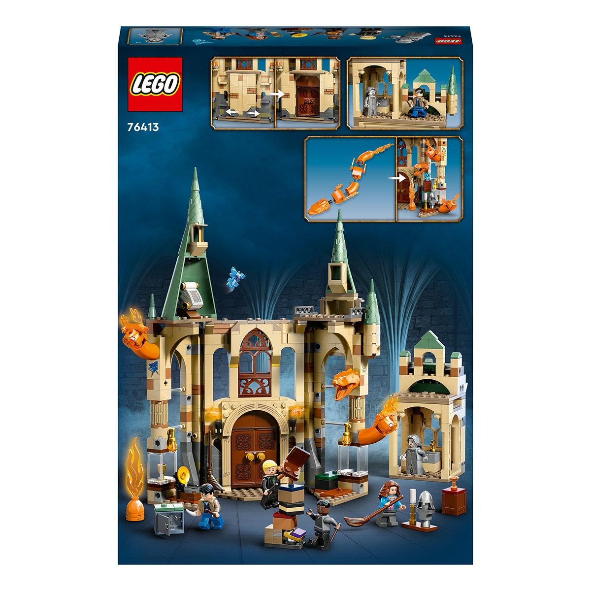 Imagen 10 de Juguete de Construcción Hogwarts: Sala de los Menesteres de las Reliquias de la Muerte Wizarding World LEGO Harry Potter - 76413