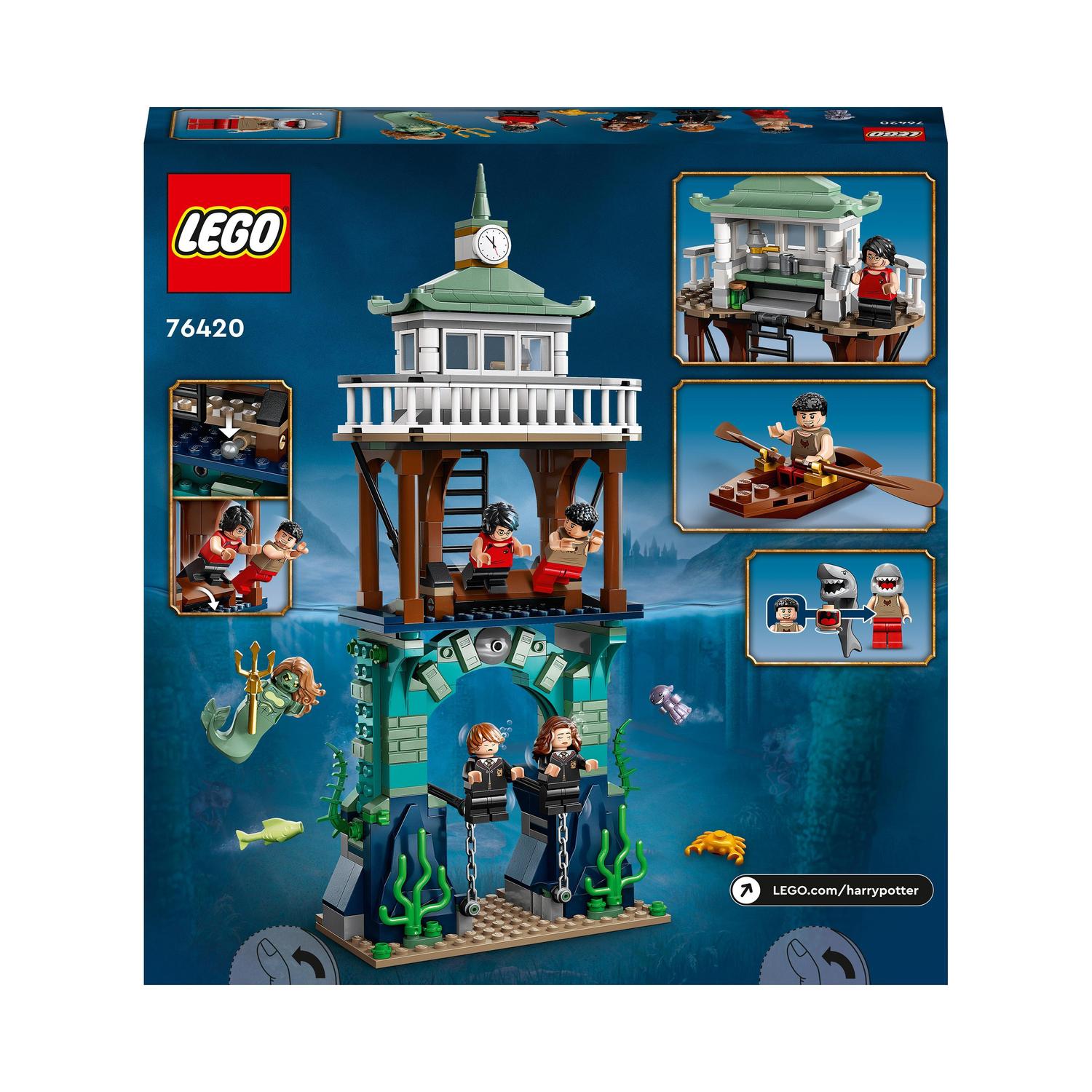 Imagen 8 de Juguete de Construcción Torneo de los Tres Magos: El Lago Negro y Mini Figuras Wizarding World LEGO Harry Potter - 76420