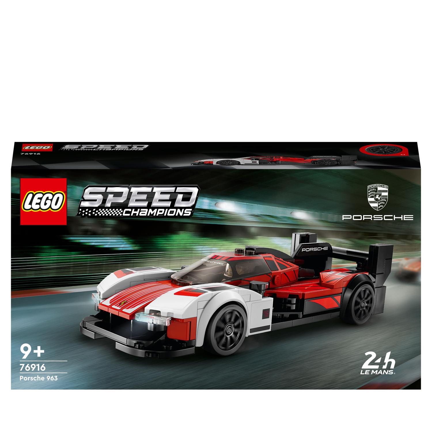 Modelo de Construcción Porsche 963 Réplica Coleccionable LEGO Speed Champions 1
