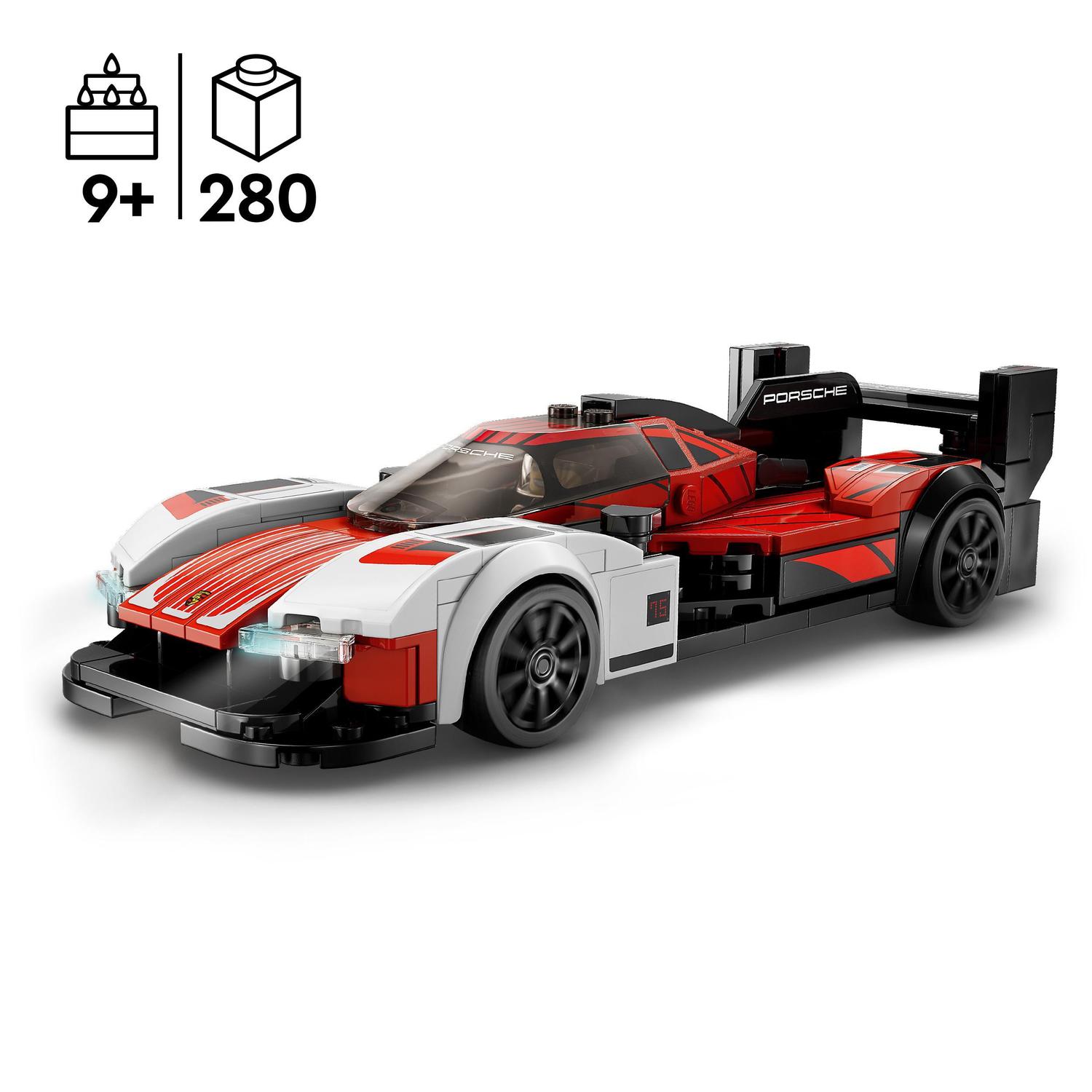 Modelo de Construcción Porsche 963 Réplica Coleccionable LEGO Speed Champions 3