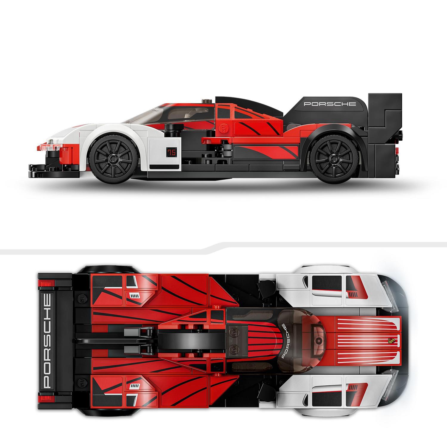 Modelo de Construcción Porsche 963 Réplica Coleccionable LEGO Speed Champions 4
