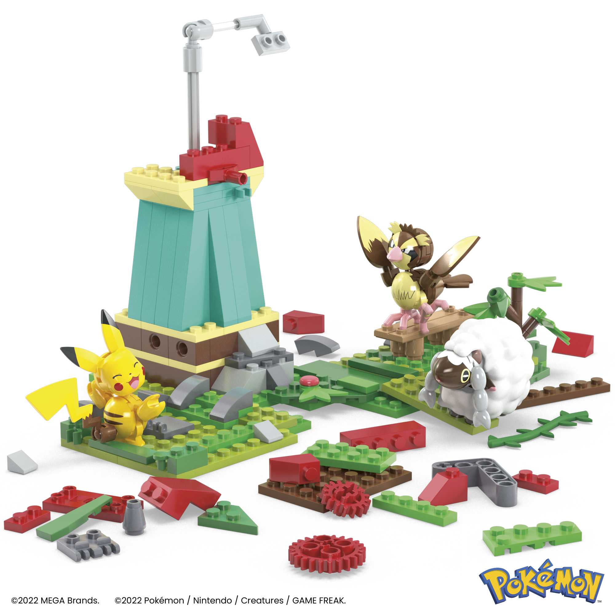 Bloques de construcción Pokémon Ciudad del viento MEGA Construx 3