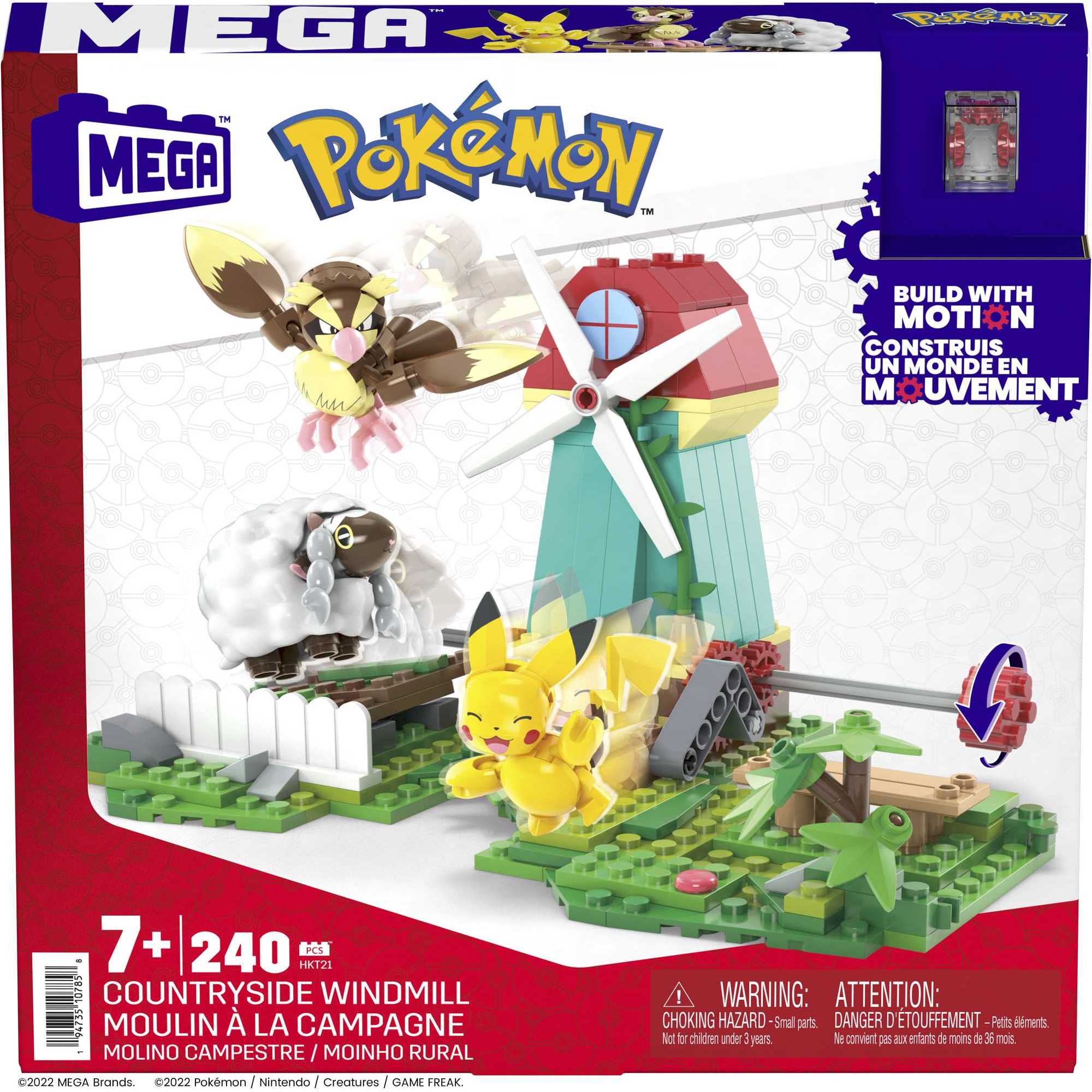 Bloques de construcción Pokémon Ciudad del viento MEGA Construx 7