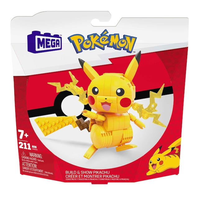 Bloques de contrsucción Pokémon y Pikachu MEGA Construx