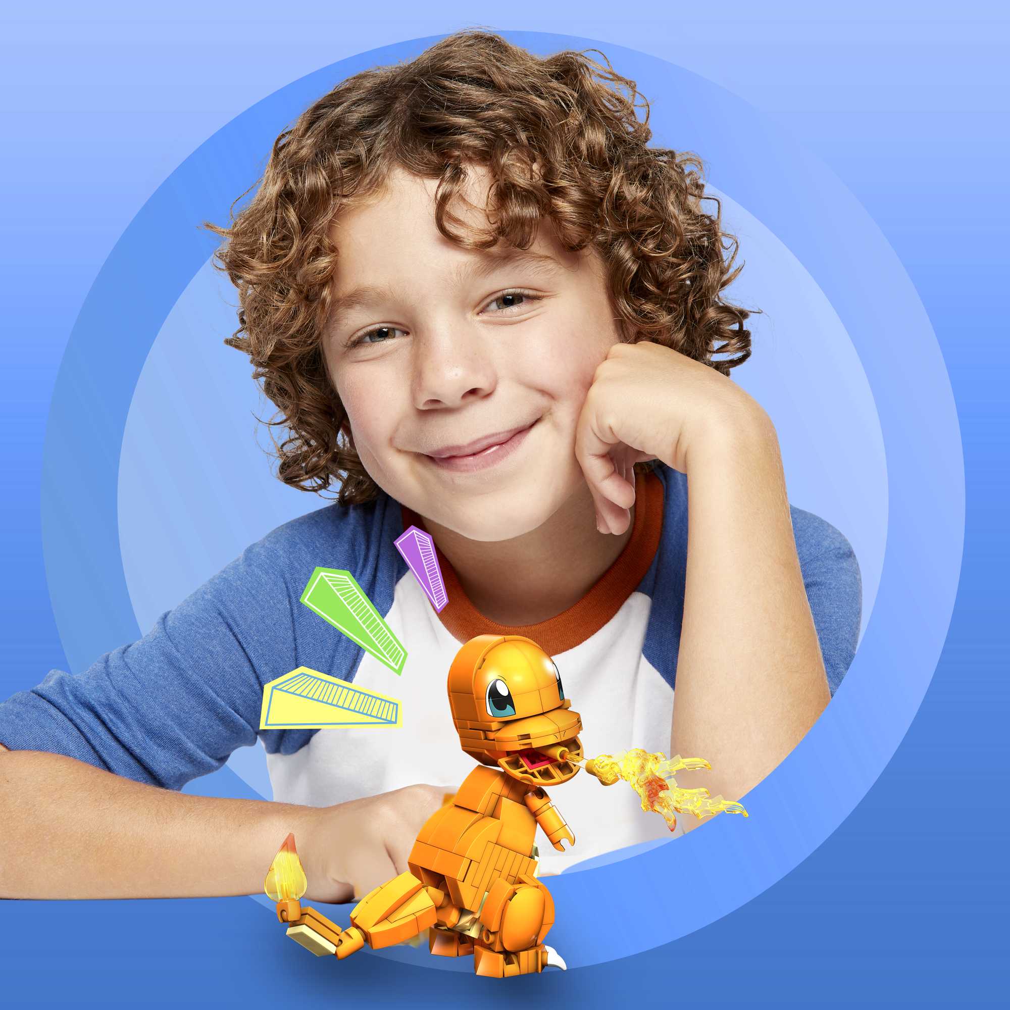 Bloques de construcción Pokémon y Charmander MEGA Construx 4