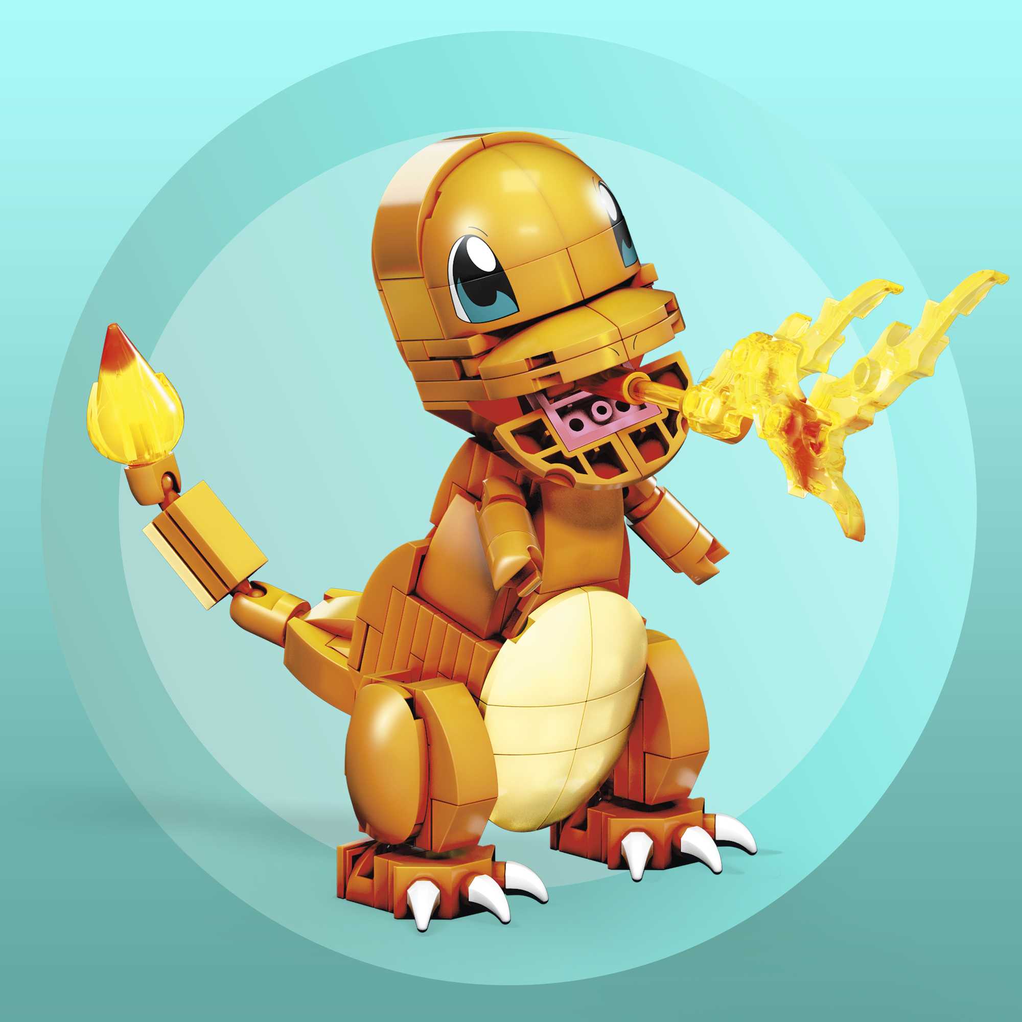 Bloques de construcción Pokémon y Charmander MEGA Construx 5