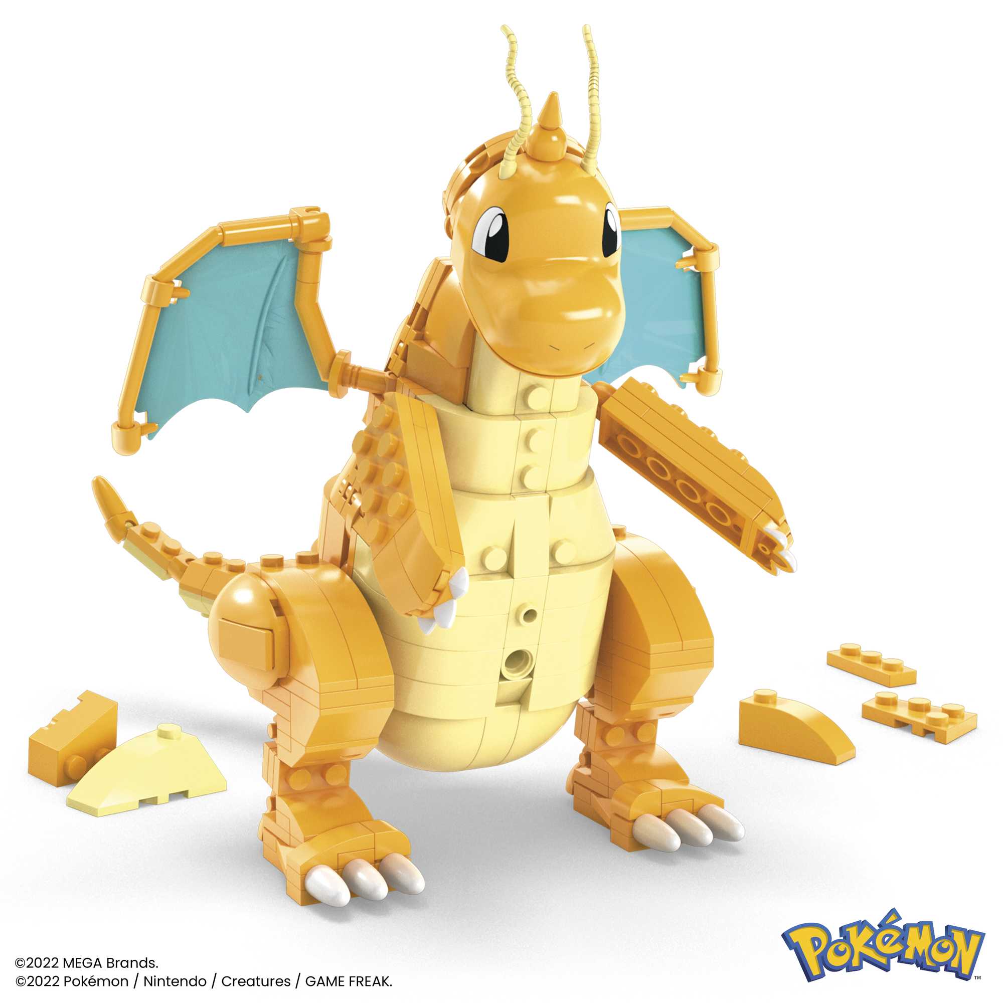 Bloques de construcción Pokémon Dragonite MEGA Construx 4
