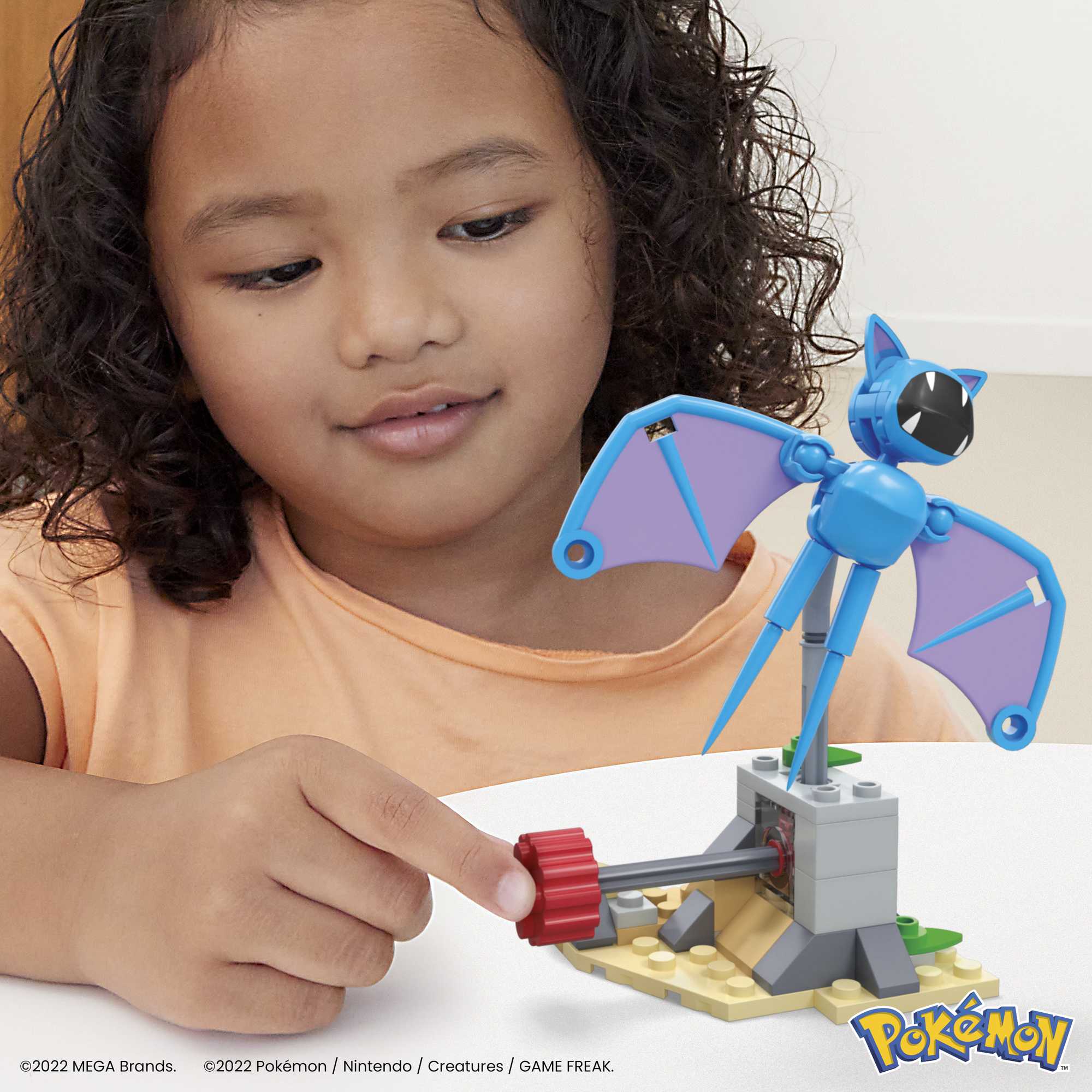 Bloques de construcción Pokémon Vuelo en el desierto de Zubat MEGA Construx 5