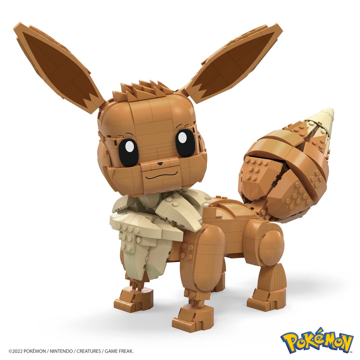 Bloques de construcción Pokémon Pokebola Jumbo Eevee MEGA Construx 3