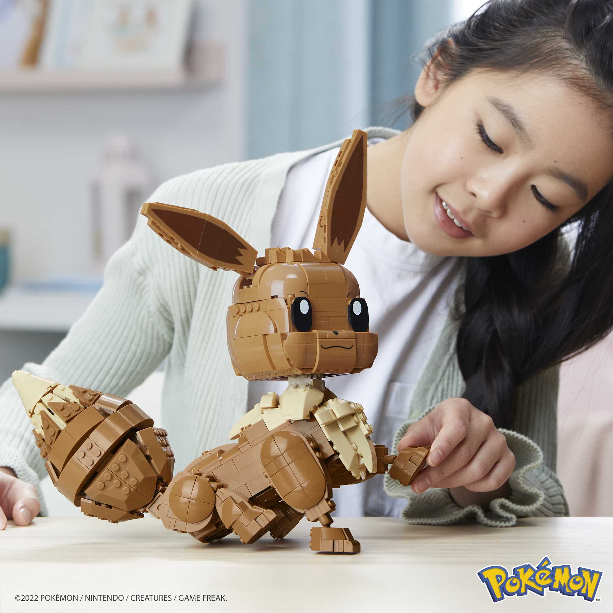 Bloques de construcción Pokémon Pokebola Jumbo Eevee MEGA Construx 5