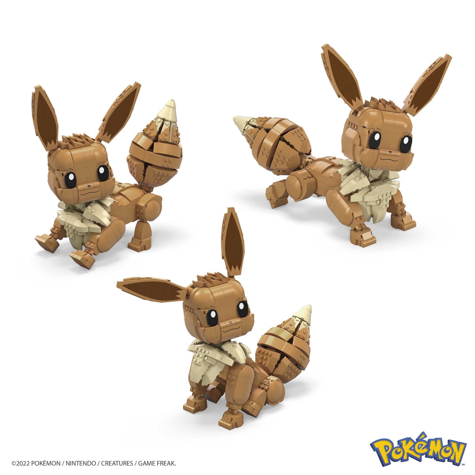 Bloques de construcción Pokémon Pokebola Jumbo Eevee MEGA Construx 6