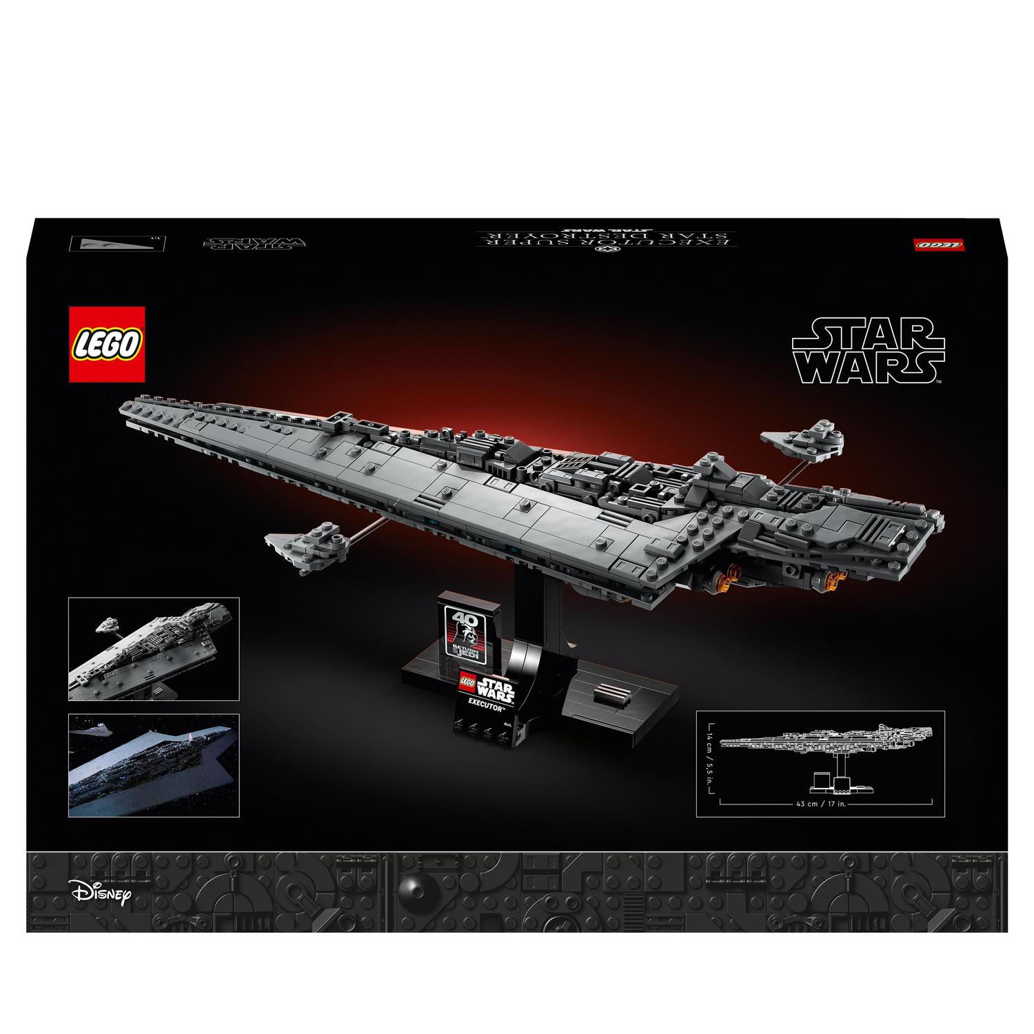 Modelo de Construcción Superdestructor Estelar Ejecutor Coleccionable LEGO Star Wars - 75356 8