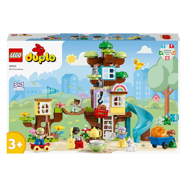 Imagen 0 de Juego Educativo de Construcción Casa del Árbol 3en1 con Figuras LEGO DUPLO