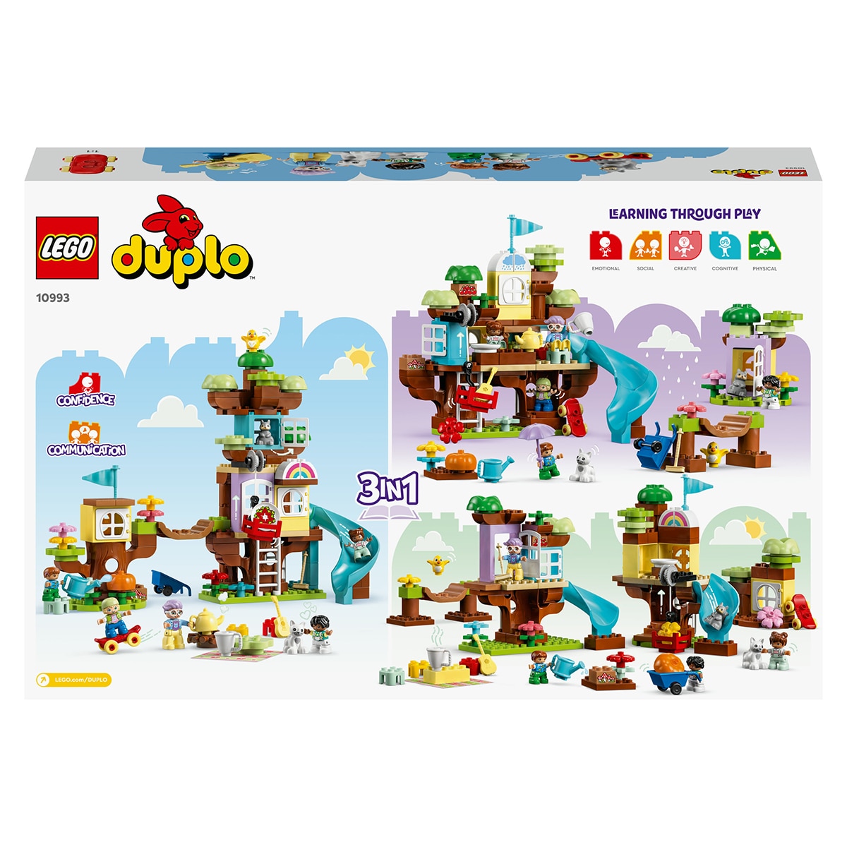 Juego Educativo de Construcción Casa del Árbol 3en1 con Figuras LEGO DUPLO - 10993 10