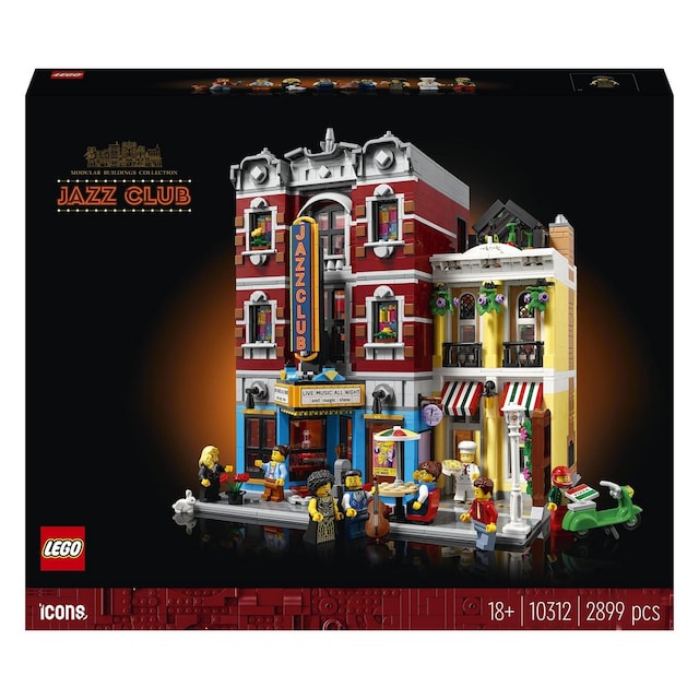 Imagen 0 de Set de Construcción Club de Jazz Gama Modular Buildings LEGO Icons