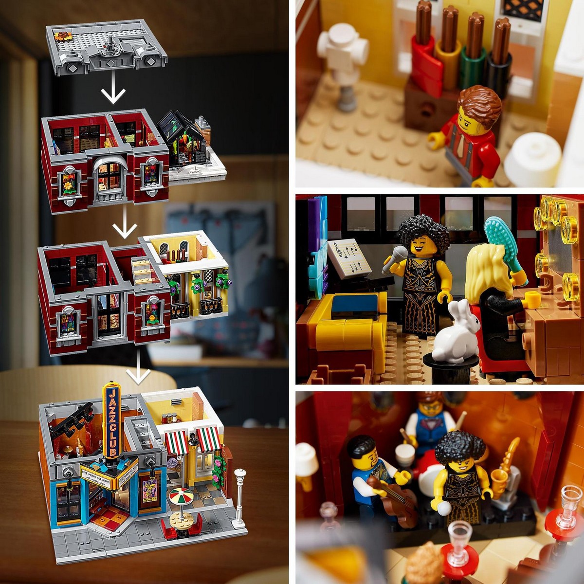 Set de Construcción Club de Jazz Gama Modular Buildings LEGO Icons - 10312 4