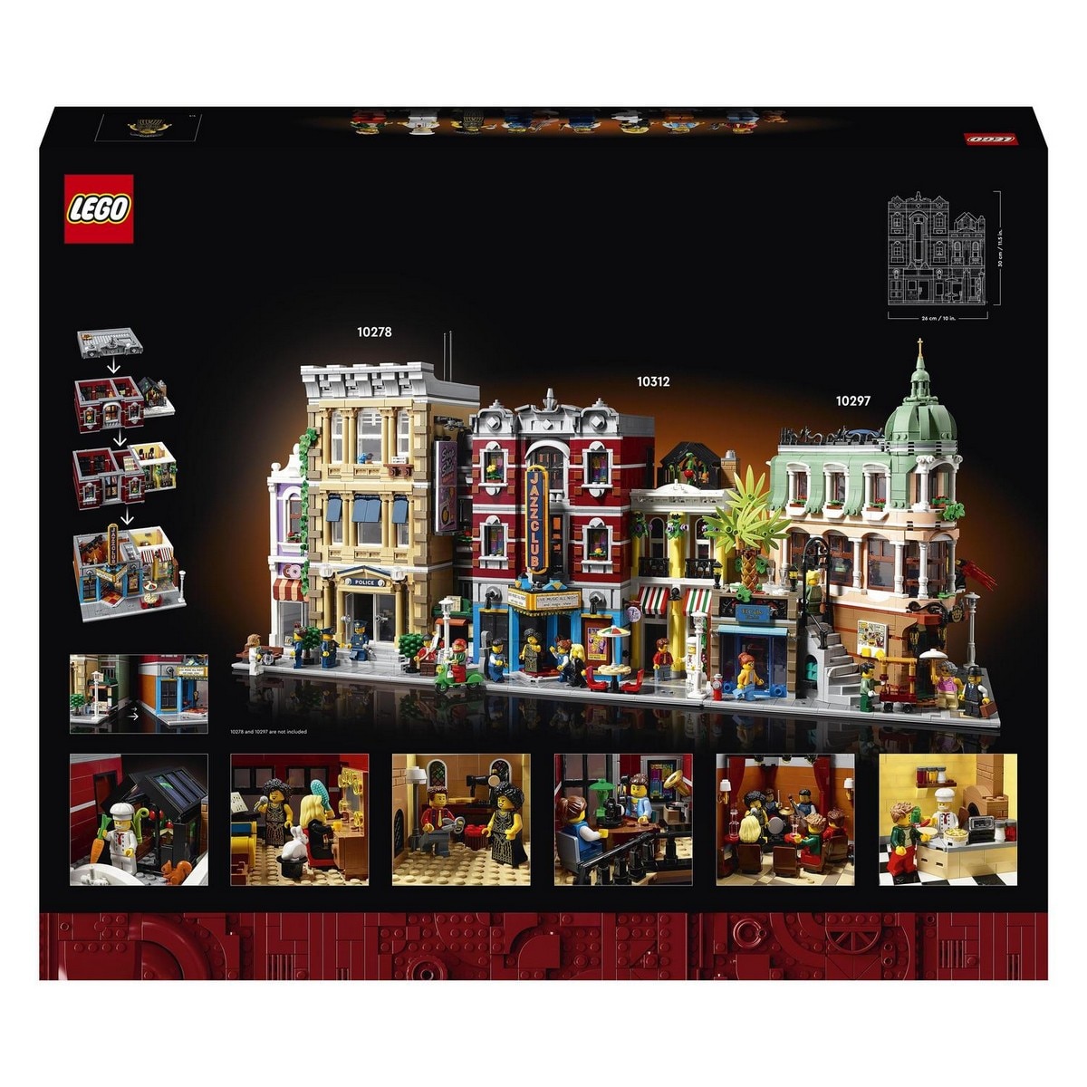 Set de Construcción Club de Jazz Gama Modular Buildings LEGO Icons - 10312 8