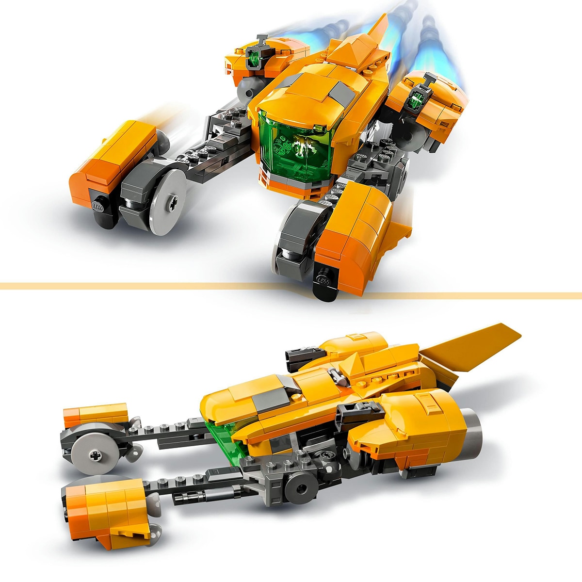 Juguete de Construcción Nave de Baby Rocket Guardianes de la Galaxia 3 LEGO Marvel - 76254 5