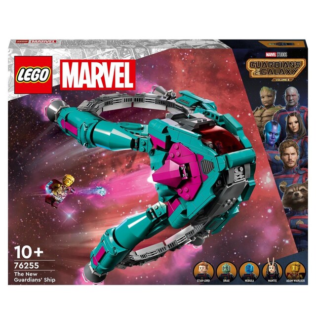Imagen 0 de Juguete de Construcción Nave de los Nuevos Guardianes de la Galaxia 3 con 5 Mini Figuras LEGO Marvel