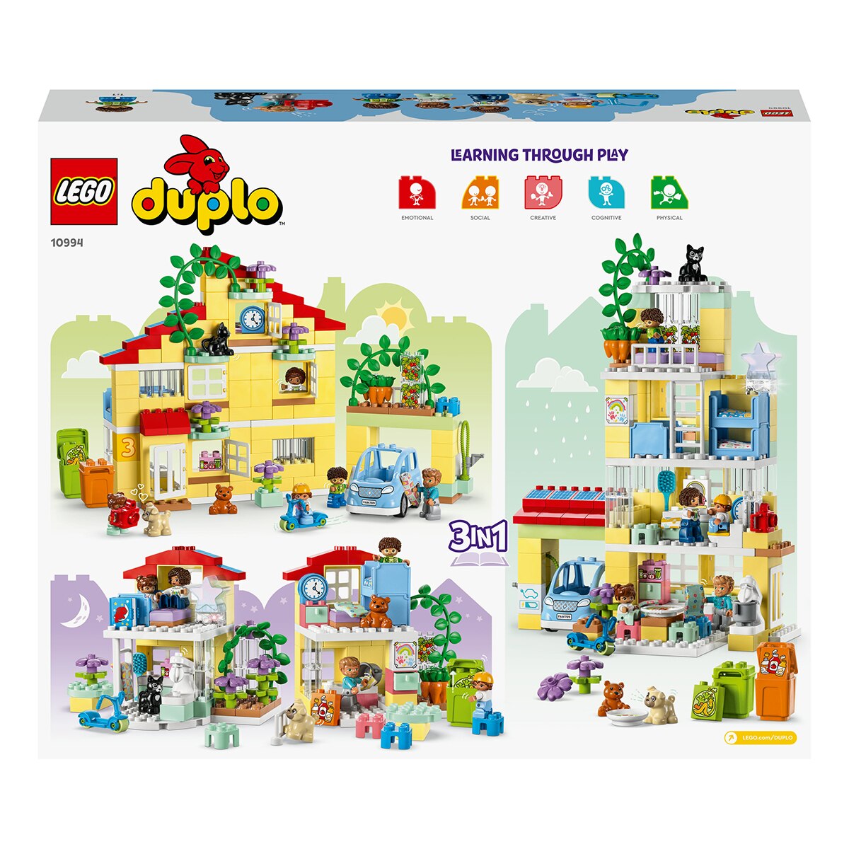 Casa de Família 3-em-1 Lego Duplo 10