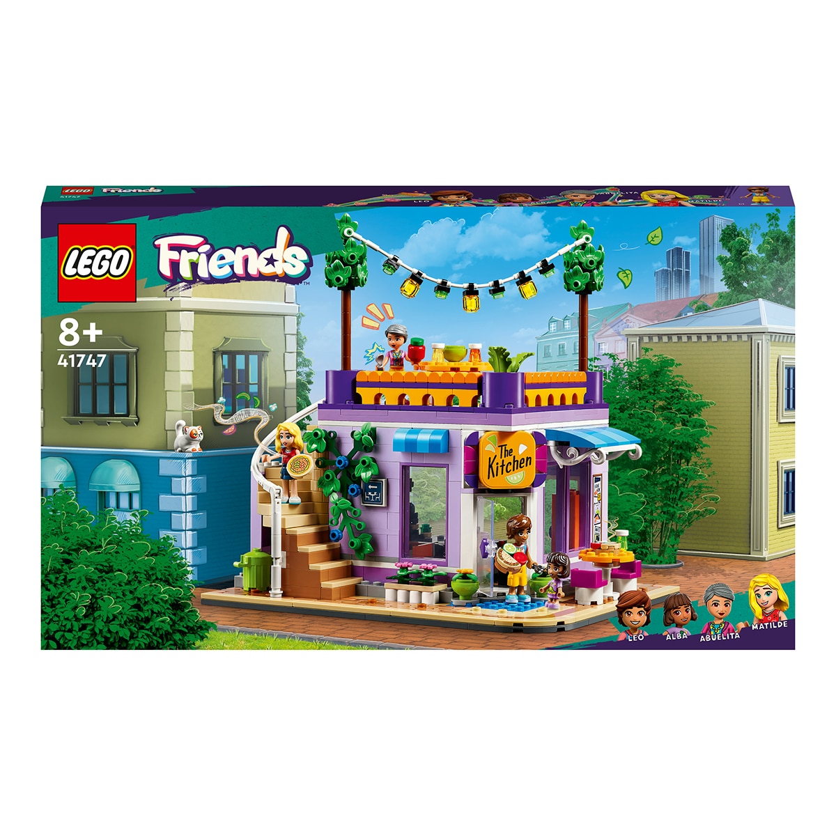 Edificio para construir Cocina Comunitaria de Heartlake City LEGO Friends - 41747 1