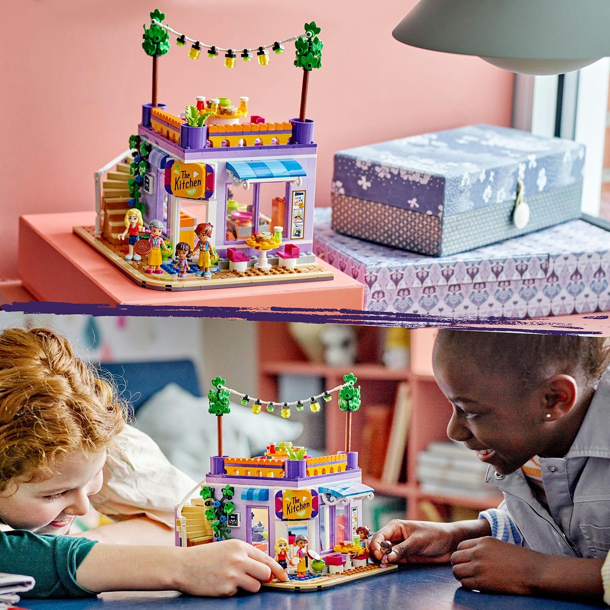 Edificio para construir Cocina Comunitaria de Heartlake City LEGO Friends - 41747 3