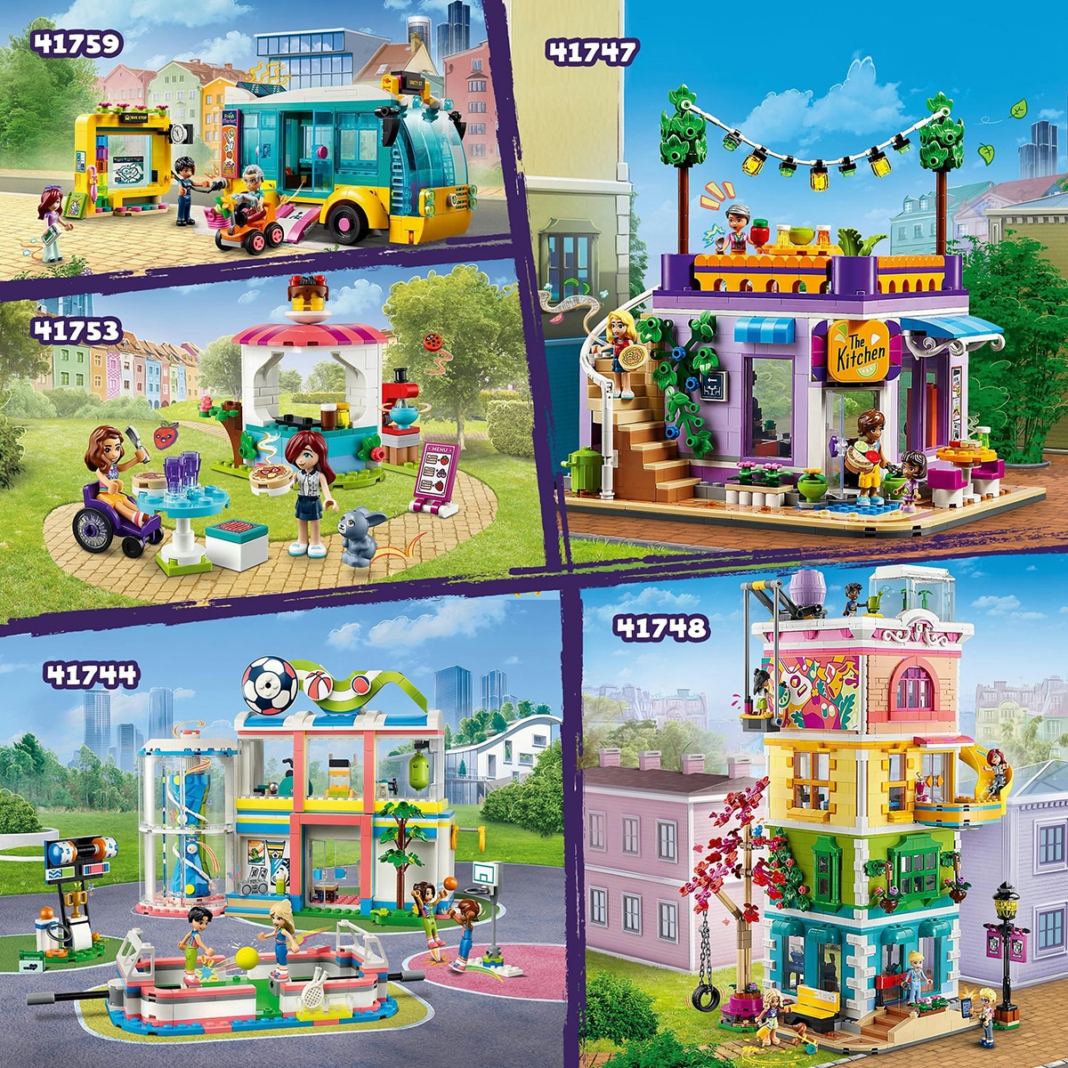 Edificio para construir Cocina Comunitaria de Heartlake City LEGO Friends - 41747 7