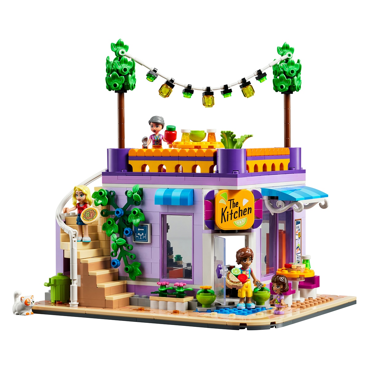 Edificio para construir Cocina Comunitaria de Heartlake City LEGO Friends - 41747 8