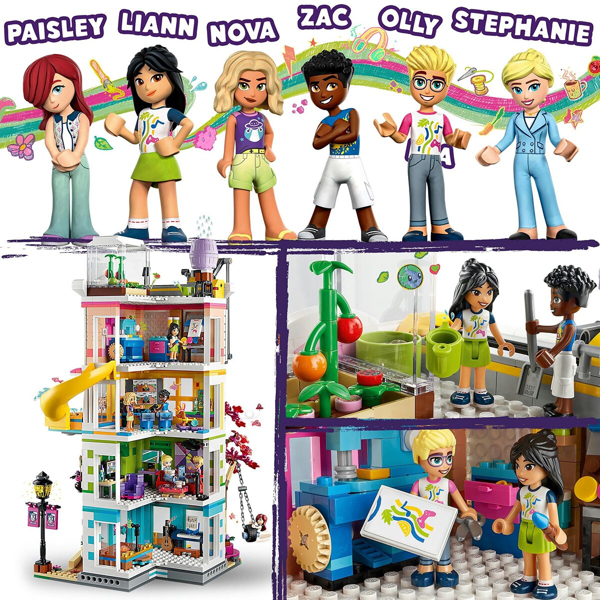 Edificio para construir Centro Comunitario de Heartlake City LEGO Friends - 41748 6