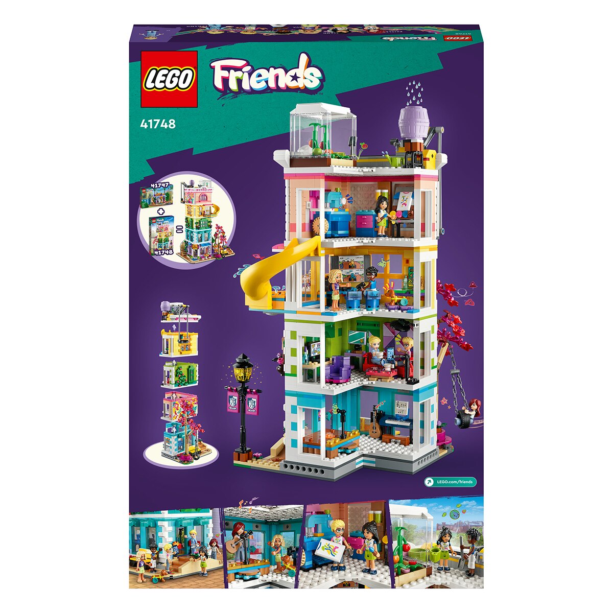 Edificio para construir Centro Comunitario de Heartlake City LEGO Friends - 41748 10