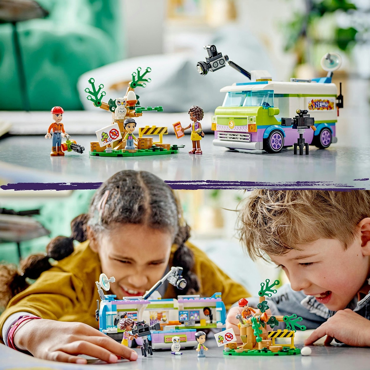 Juguete de construcción Unidad Móvil de Noticias LEGO Friends - 41749 4