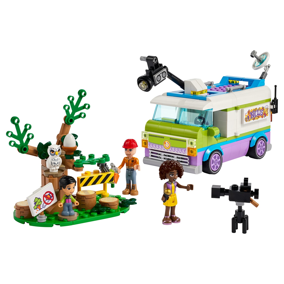 Juguete de construcción Unidad Móvil de Noticias LEGO Friends - 41749 9