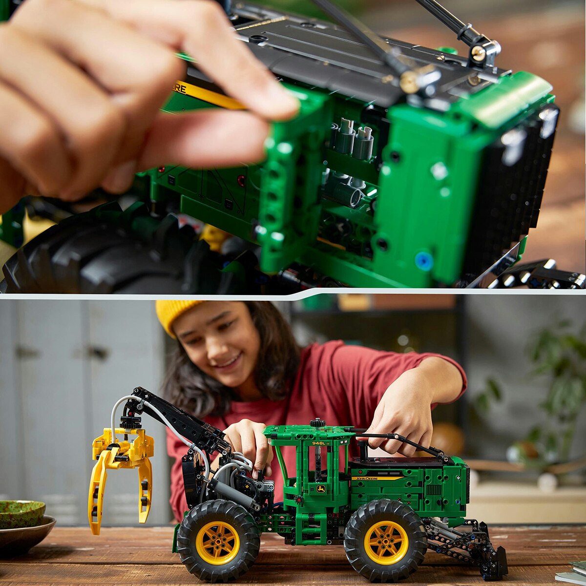 John Deere 948L-II Skidder Lego Technic    4