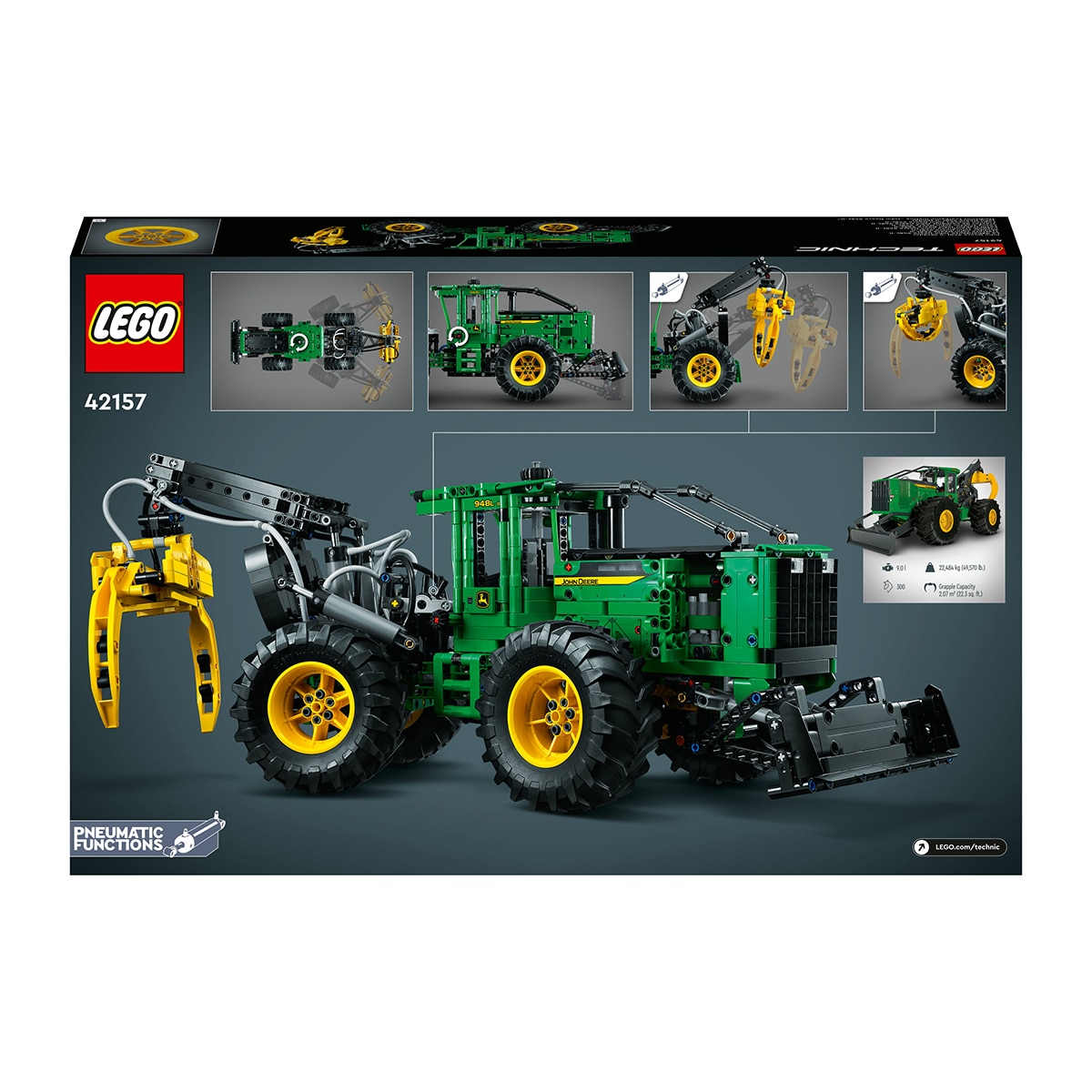 John Deere 948L-II Skidder Lego Technic    10