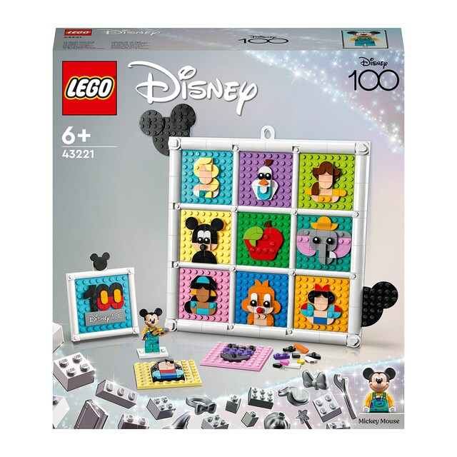 100 Años de Iconos de la Animación Disney LEGO Disney