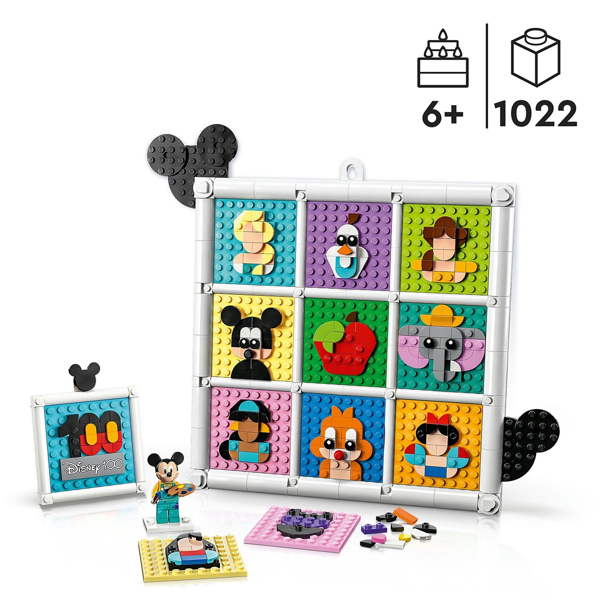 100 Años de Iconos de la Animación Disney LEGO Disney - 43221 4