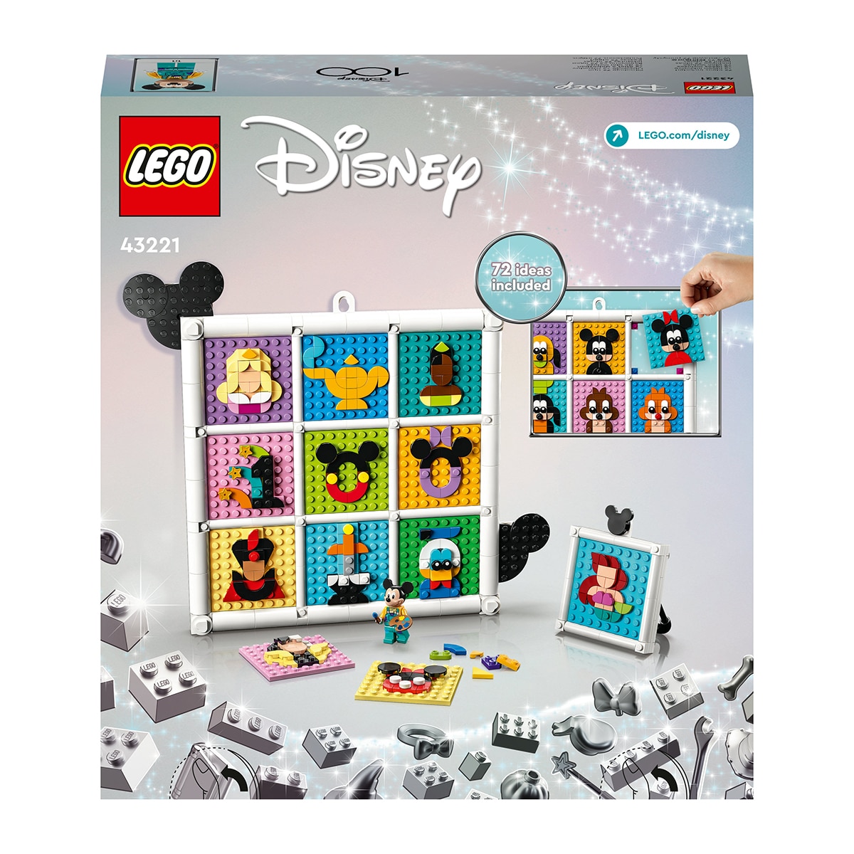 100 Años de Iconos de la Animación Disney LEGO Disney - 43221 9