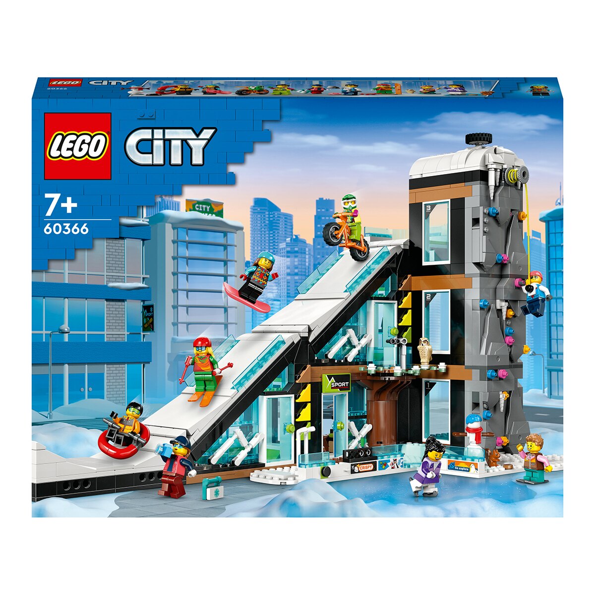 Set de construcción Centro de Esquí y Escalada LEGO City 1